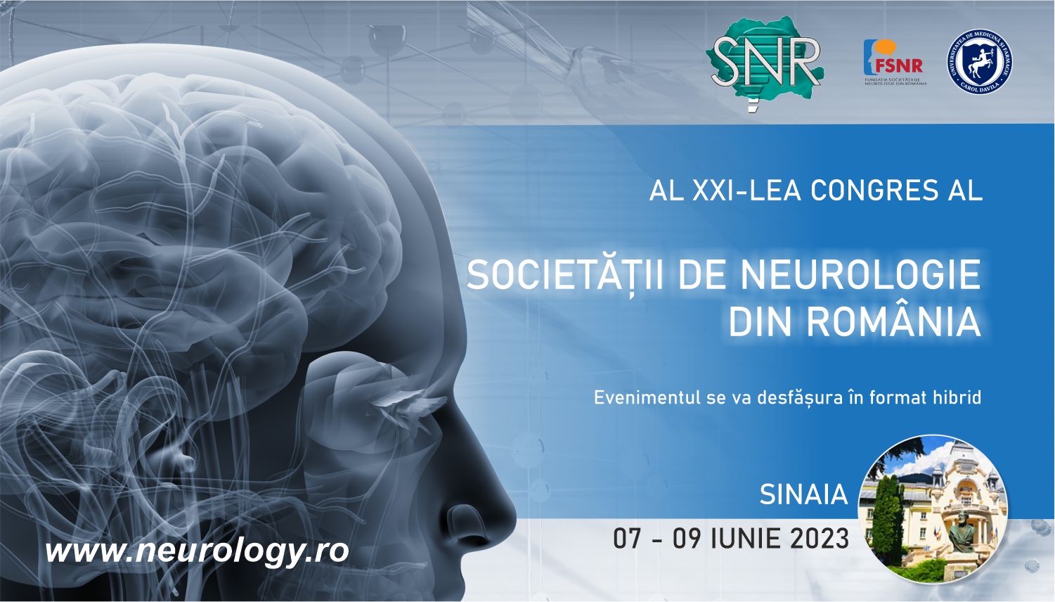 Site-ul celui de-al XXI-lea Congres al Societatii de Neurologie din Romania